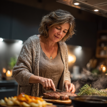 Skupina spokojených seniorů